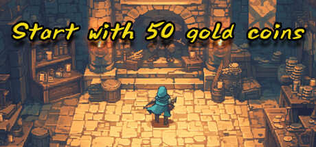 Cover art from Start with 50 gold coins