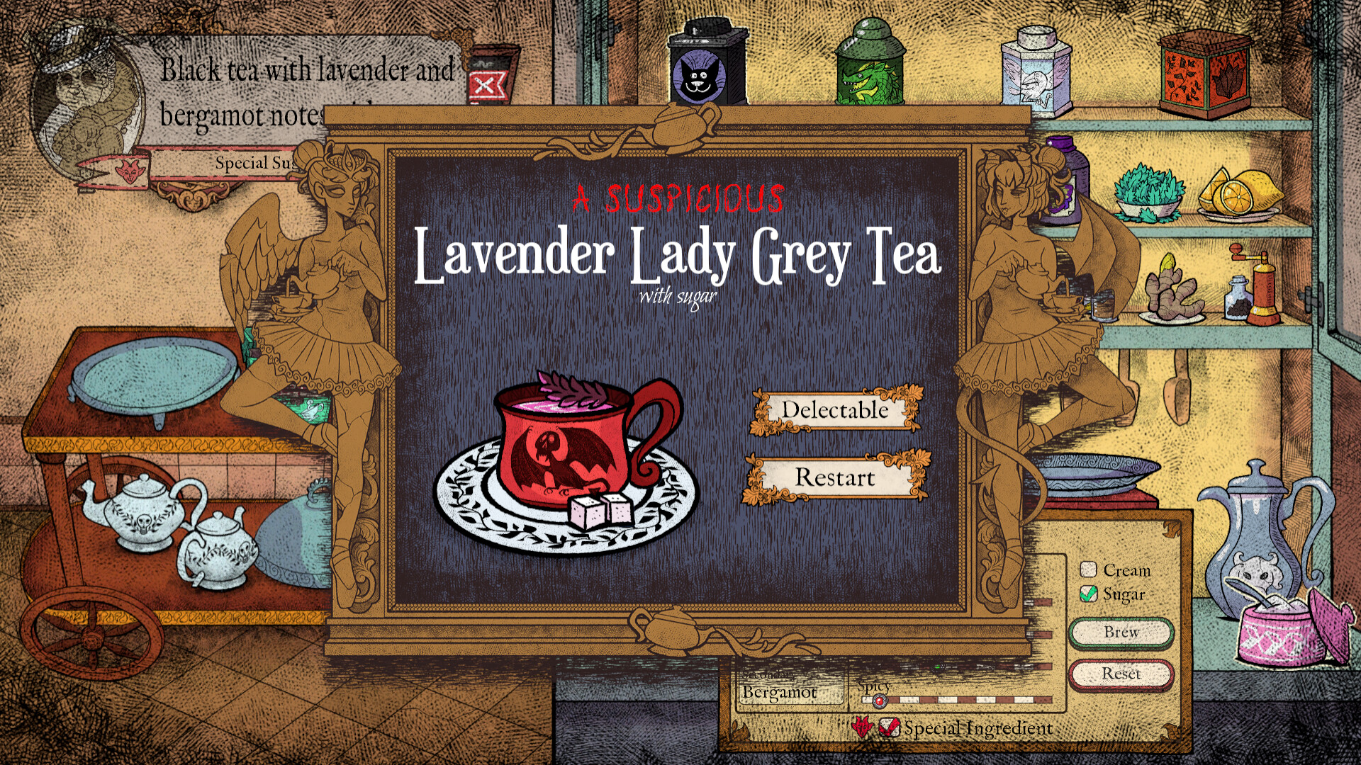 Tearoom of Terror screenshot 2