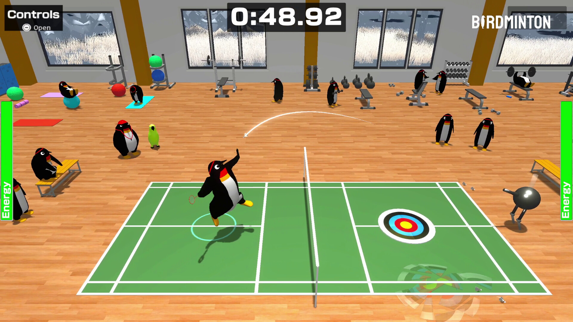 Birdminton trailer