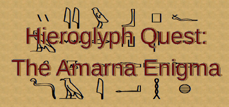 Cover art from Hieroglyph Quest: The Amarna Enigma