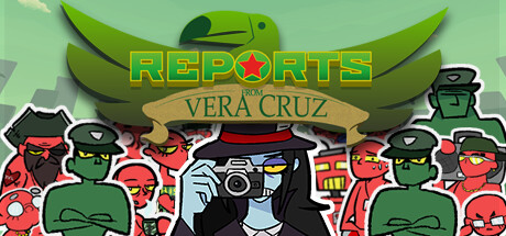 Cover art from Reports from Vera Cruz
