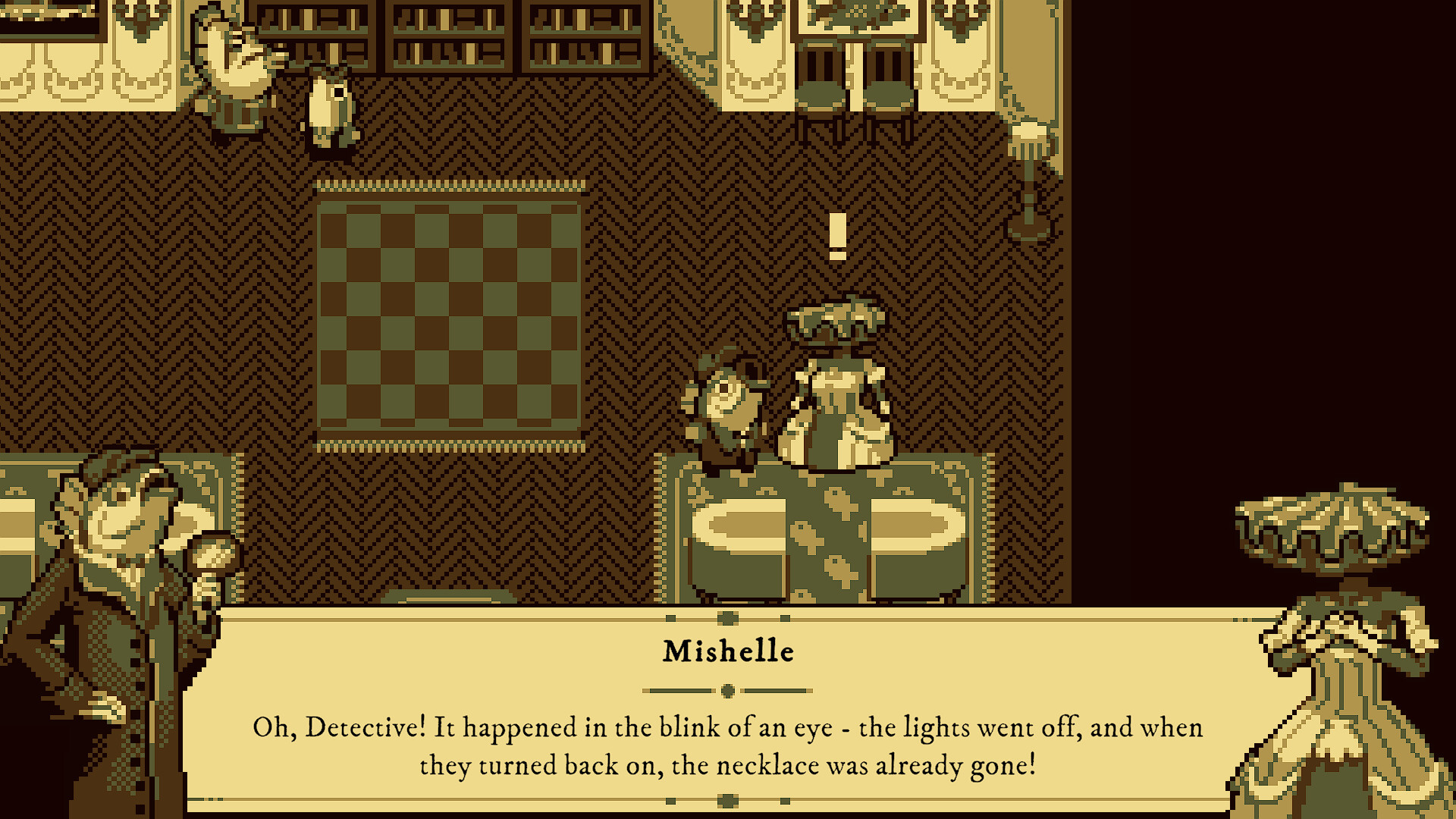 Detective Bass 2: The Case of the Stolen Pearls screenshot 1