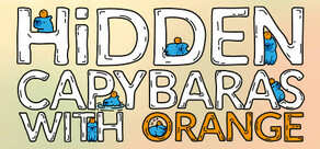 Hidden Capybaras with Orange