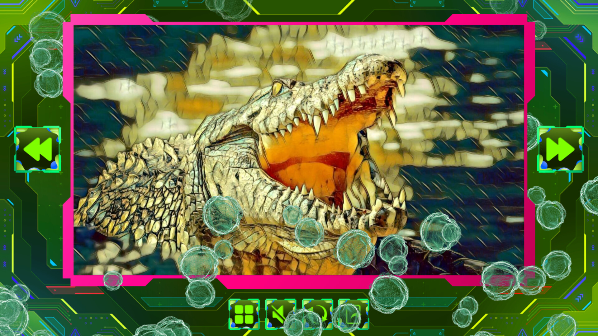 Twizzle Puzzle: Reptiles screenshot 2