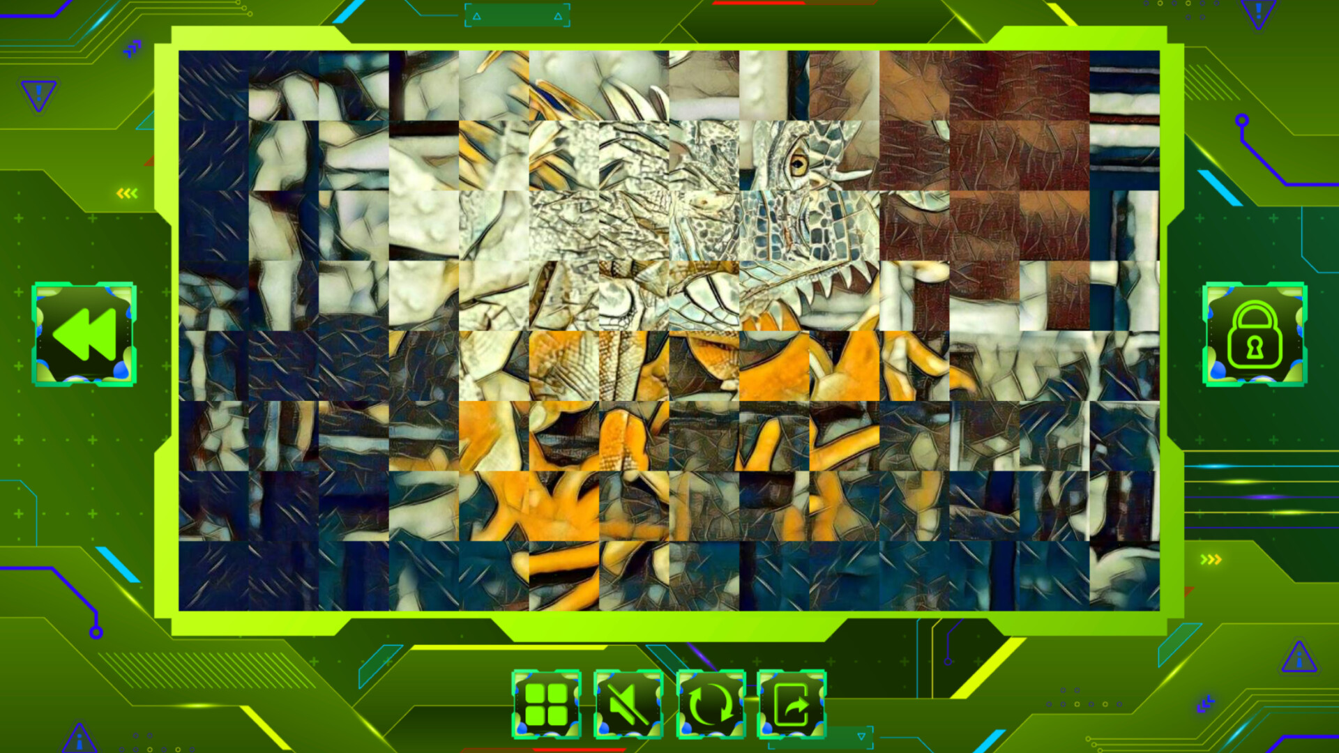 Twizzle Puzzle: Reptiles screenshot 5