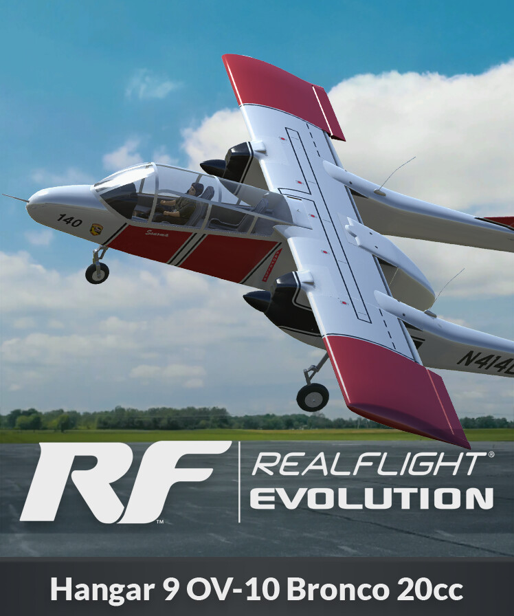 RealFlight Evolution - Hangar 9 OV-10 Bronco 20cc