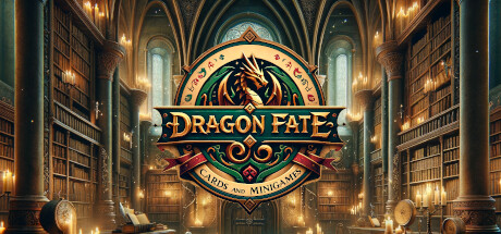 Cover art from Dragon's Fate: Cards and Minigames