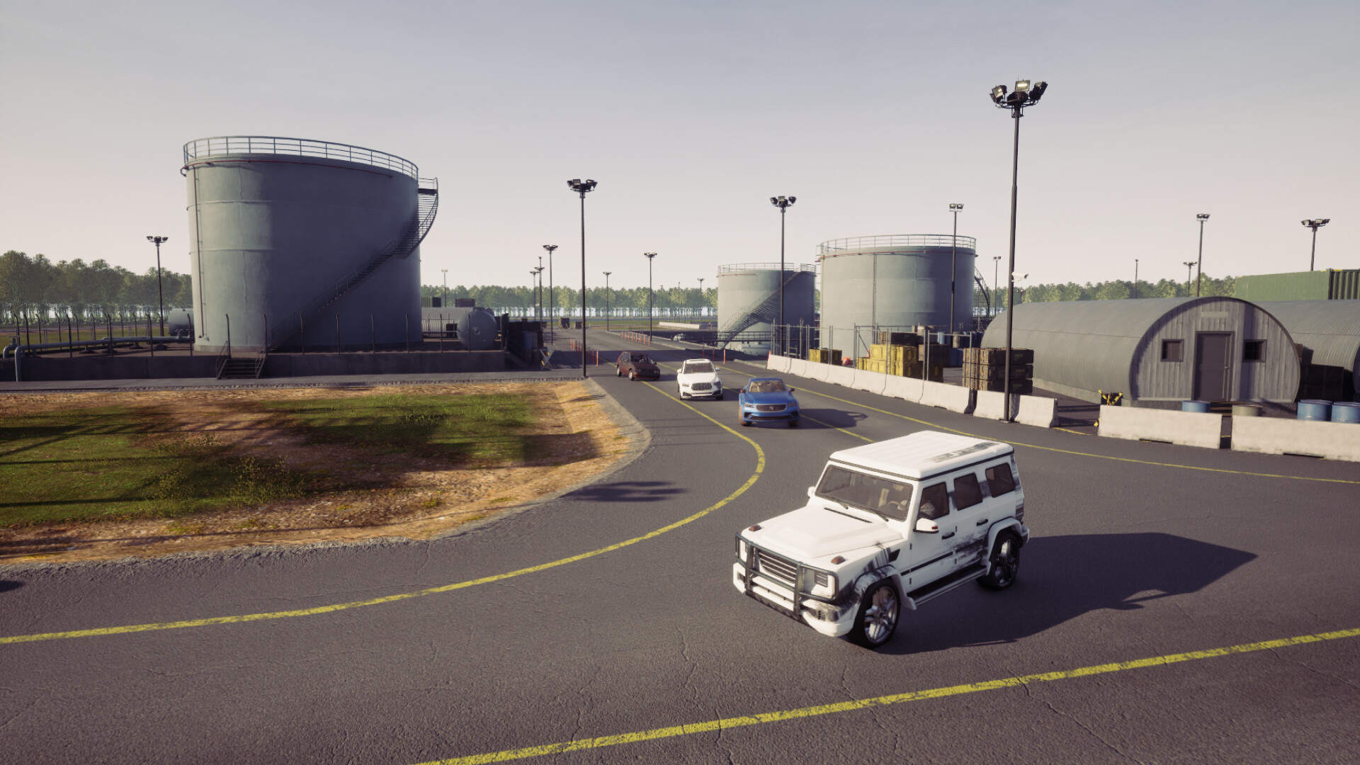 Online Car Simulator trailer