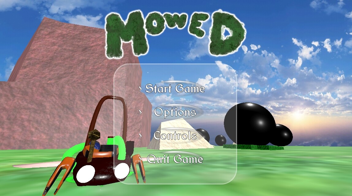 Mowed trailer