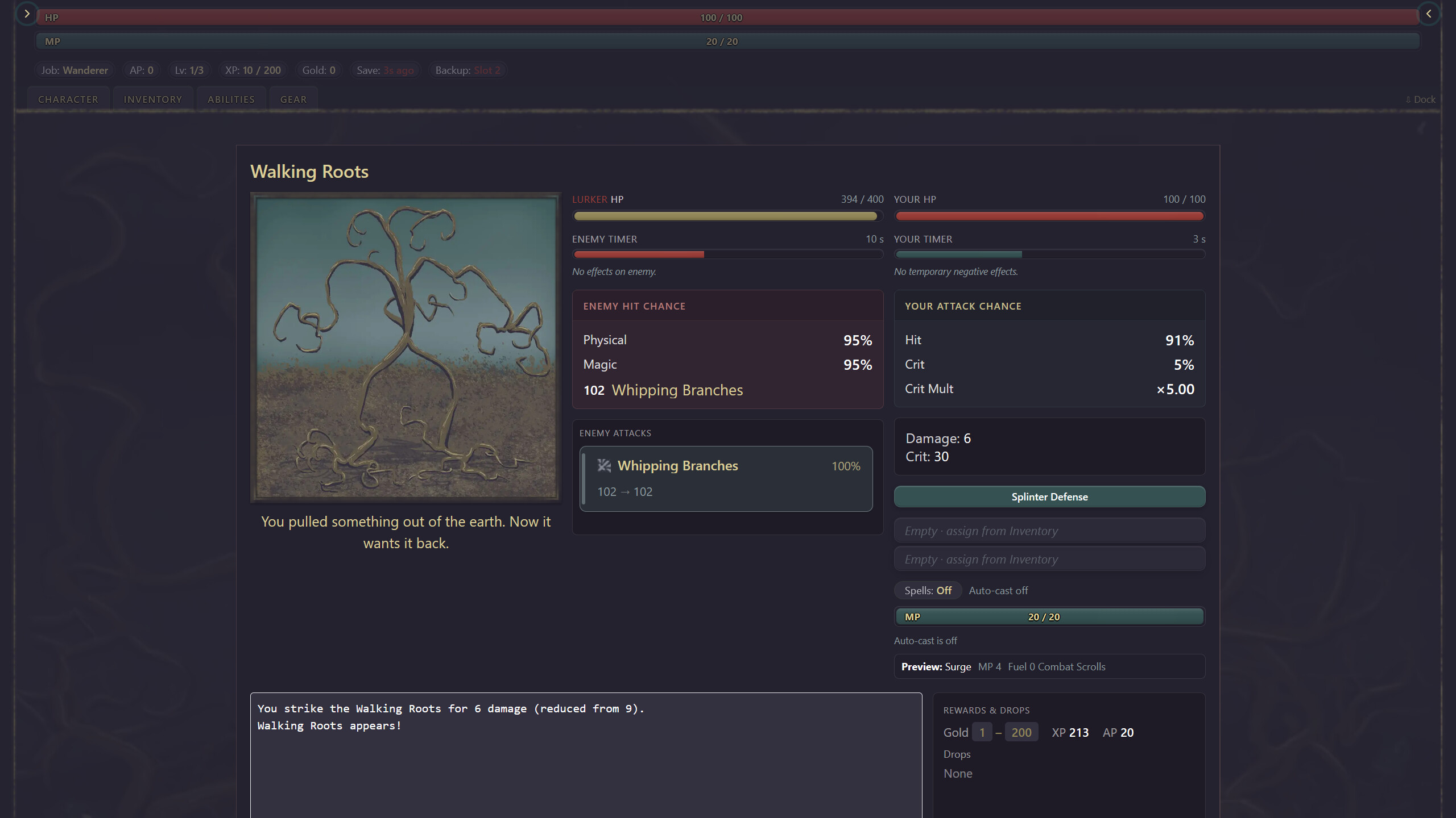 Gravend screenshot 2