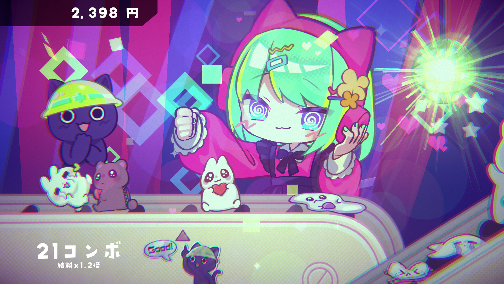 Kimekyawa♥GenkaiBeat-chan!! screenshot 2