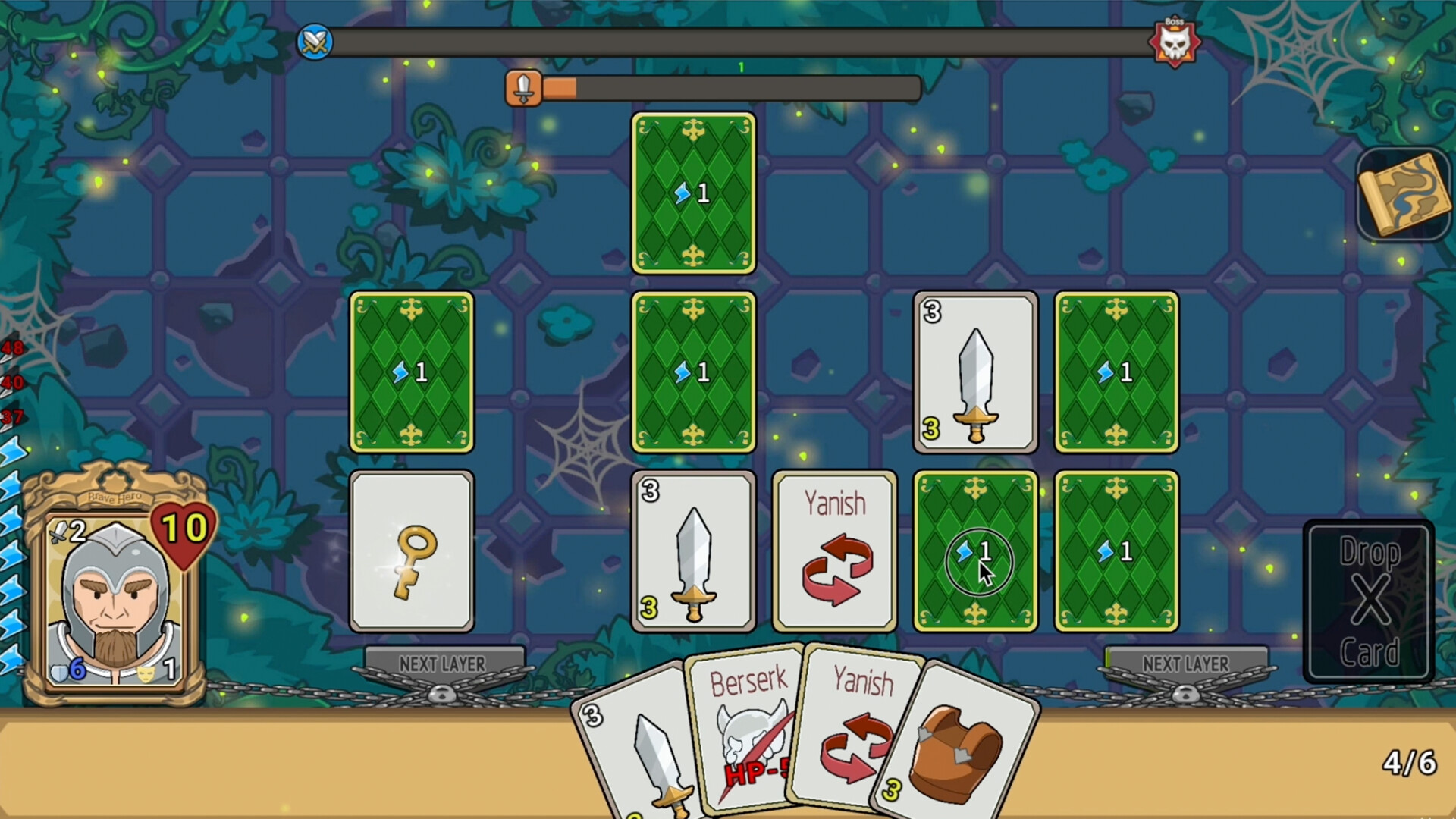 Brave Hero:Puzzle Dungeon Card trailer