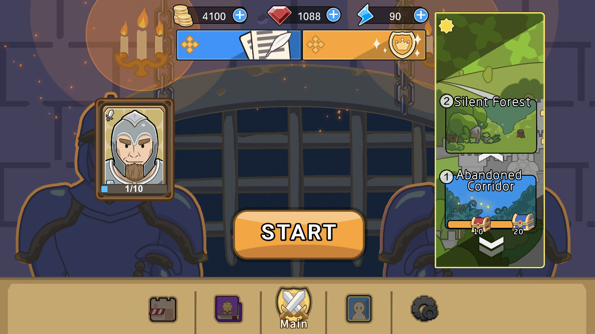 Brave Hero:Puzzle Dungeon Card screenshot 5