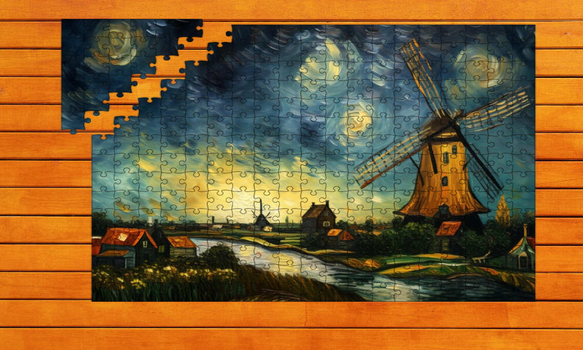 Van Gogh's Masterpiece Jigsaw Puzzles trailer