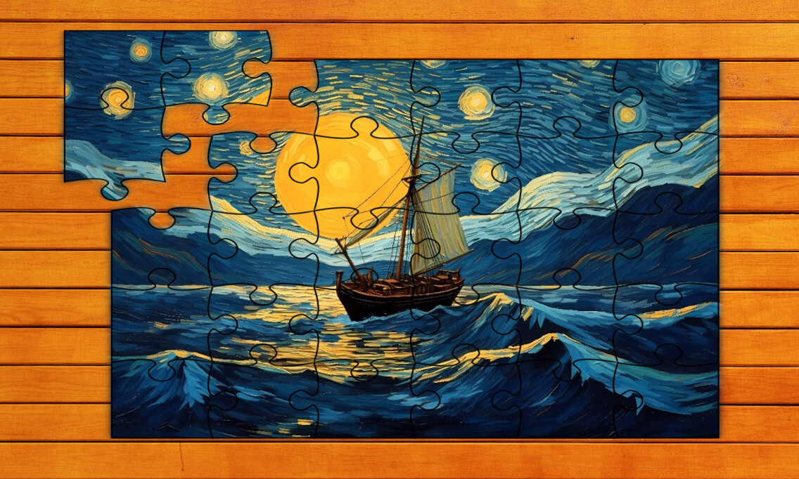 Van Gogh's Masterpiece Jigsaw Puzzles screenshot 4