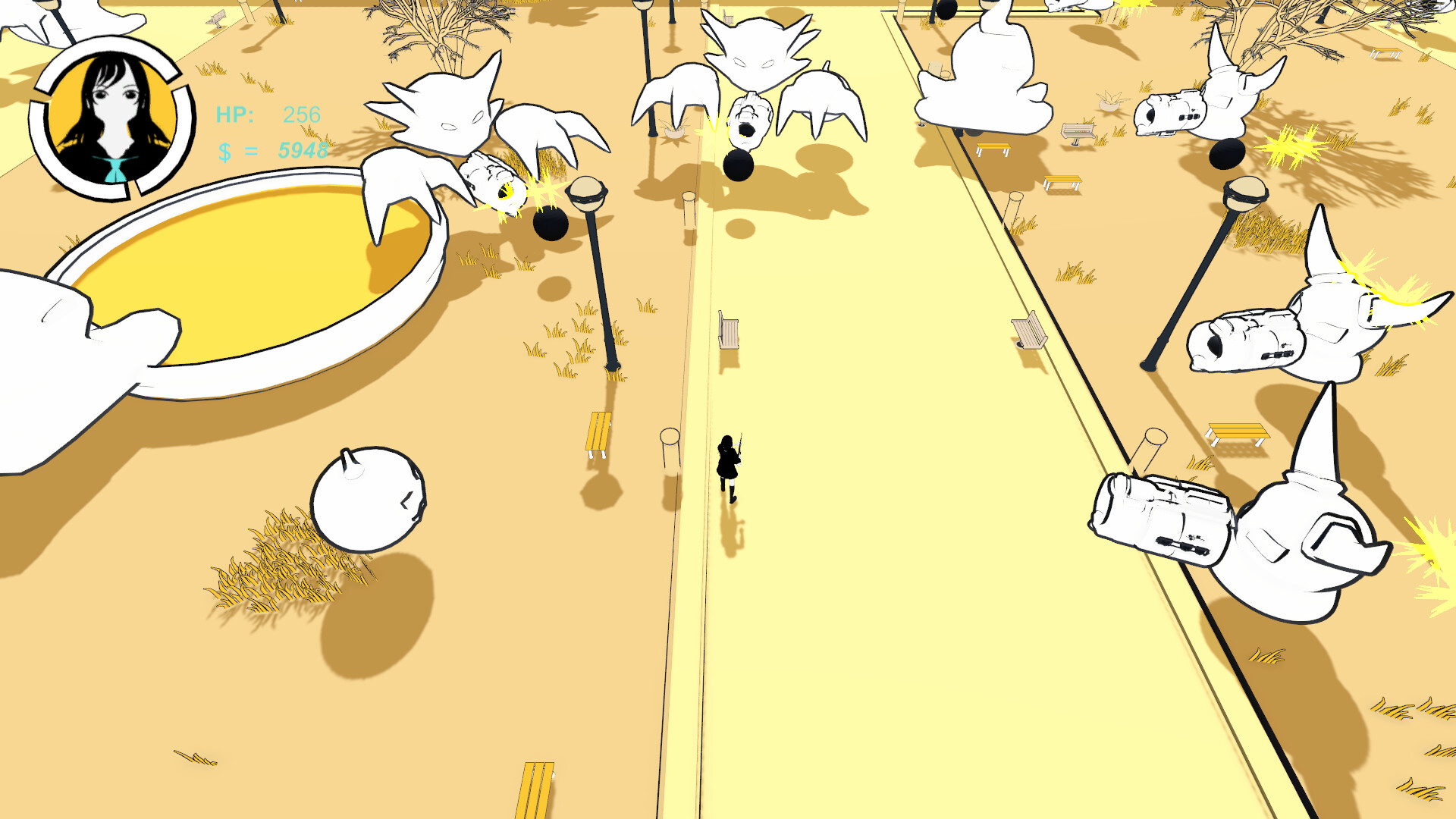The Yellow Moon's School: The Ghosts Day screenshot 4