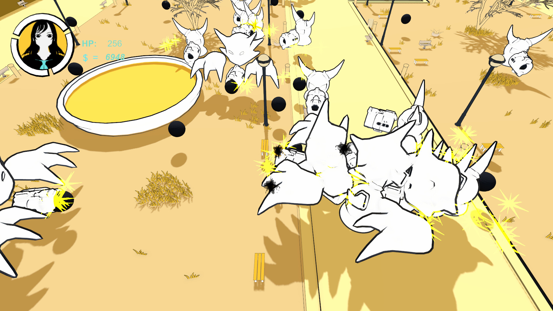 The Yellow Moon's School: The Ghosts Day screenshot 2