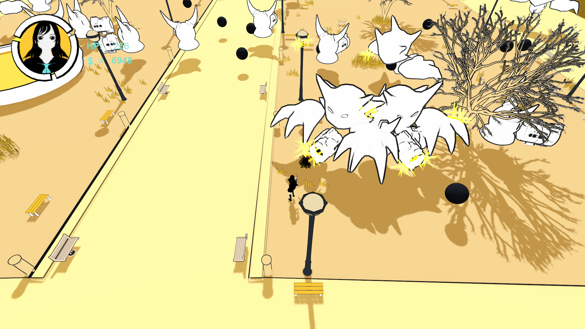 The Yellow Moon's School: The Ghosts Day screenshot 3