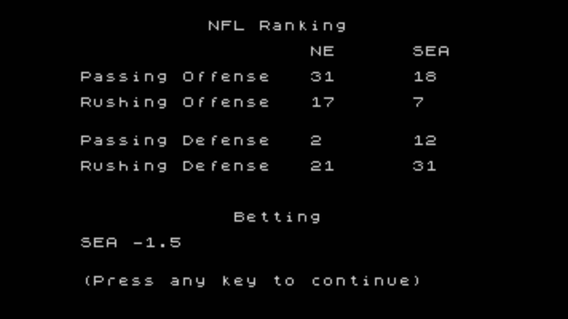Speed NFL screenshot 2