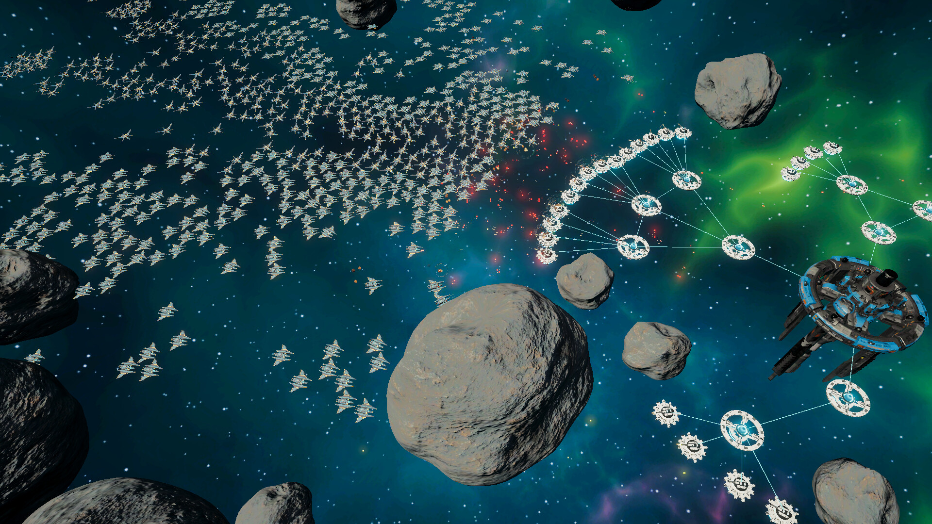 Galactic Frontiers - Defense Protocol screenshot 1