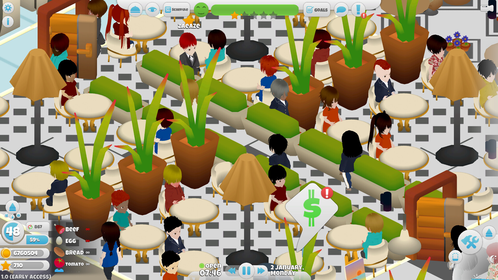 Mattami Restaurant & Cafe Tycoon screenshot 3