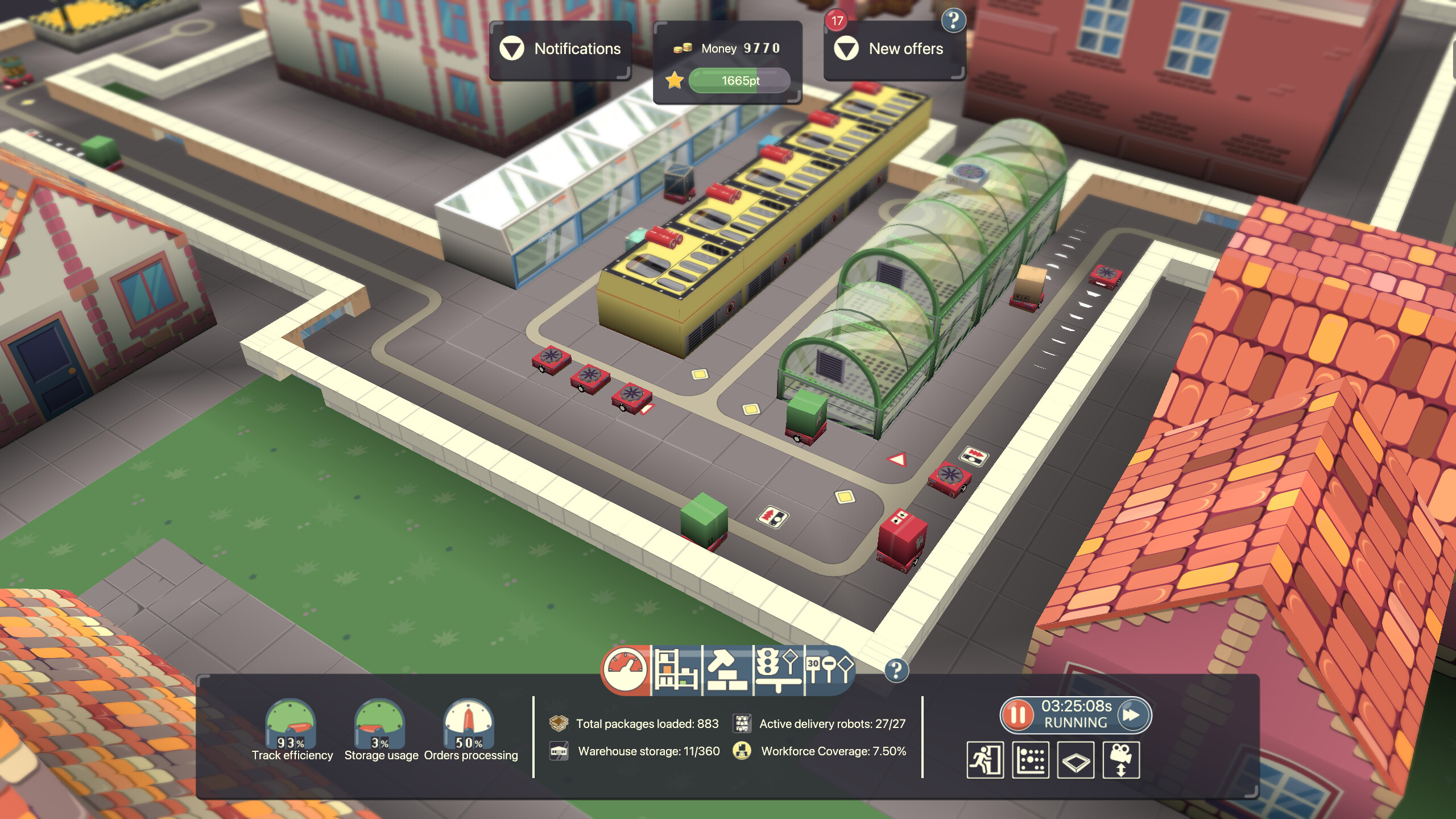Warehouse Bots screenshot 2