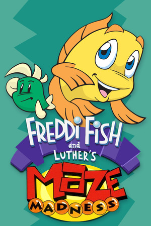 Freddi Fish and Luther's Maze Madness cover