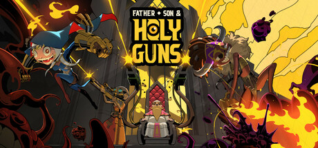 Cover art from Father, Son and Holy Guns