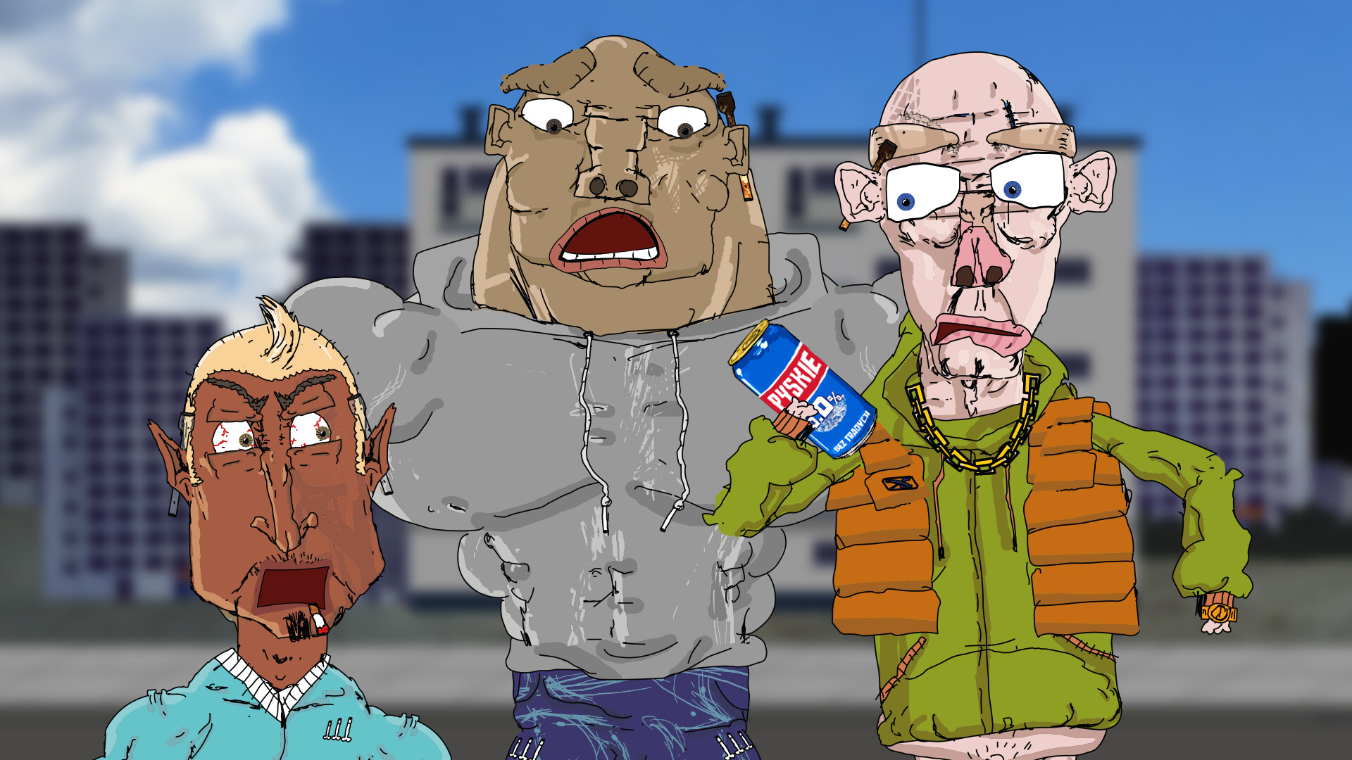 Hoodies Squad: Alcoholypse screenshot 2