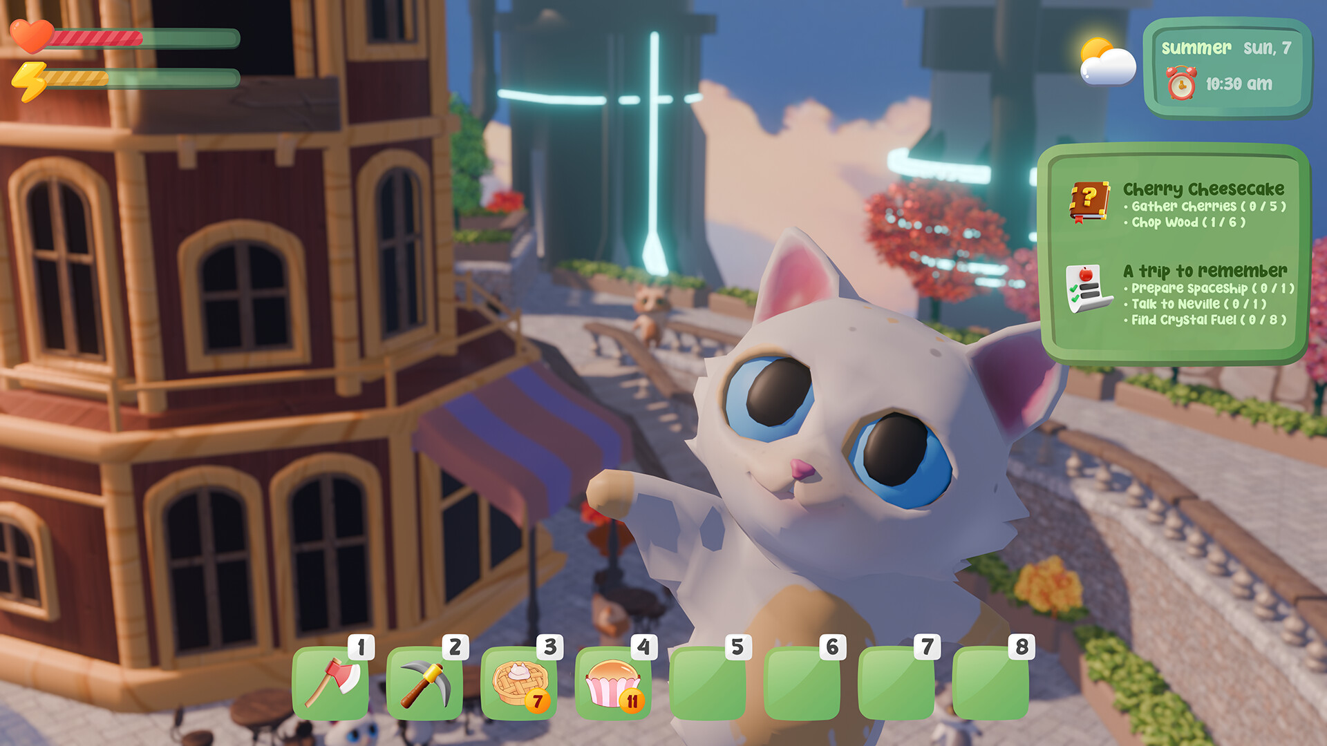 Meow Cafe trailer