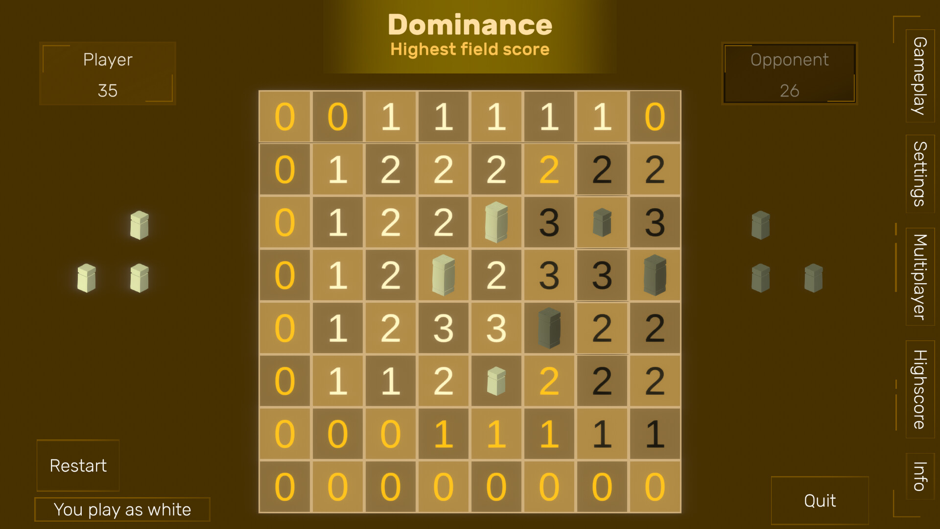 Dominance chess-like trailer