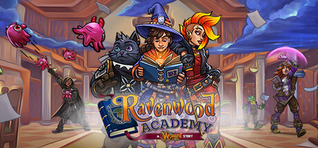 Cover art from Ravenwood Academy: A Wizard101 Story