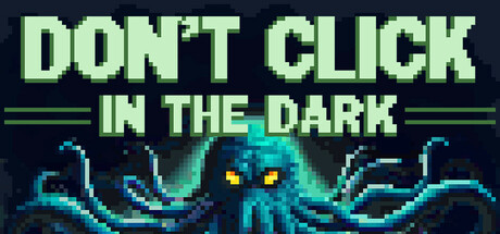 Cover art from Don't Click in The Dark