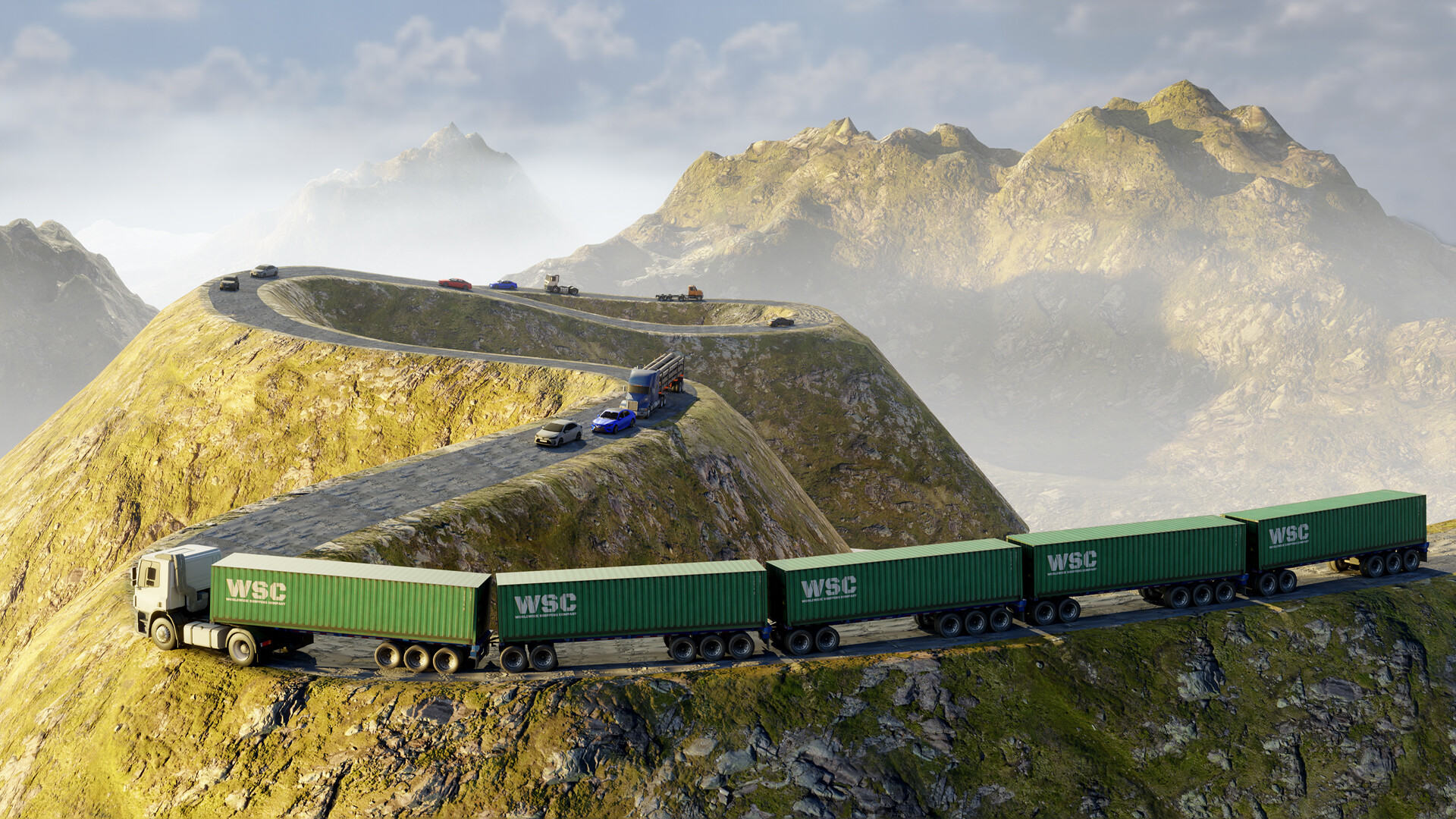 Trucking Simulator trailer