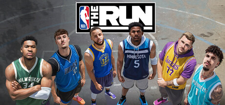 غلاف لعبة NBA THE RUN