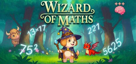 Cover art from Wizard of Maths