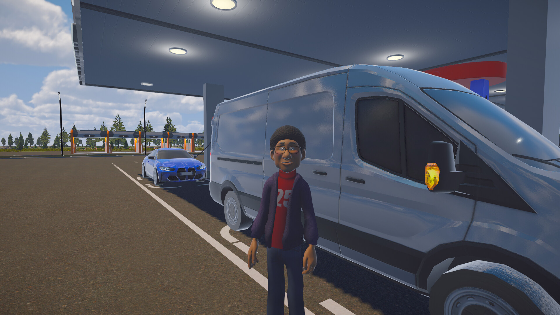 Fuel Station Simulator trailer