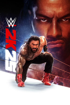 WWE 2K25 cover art
