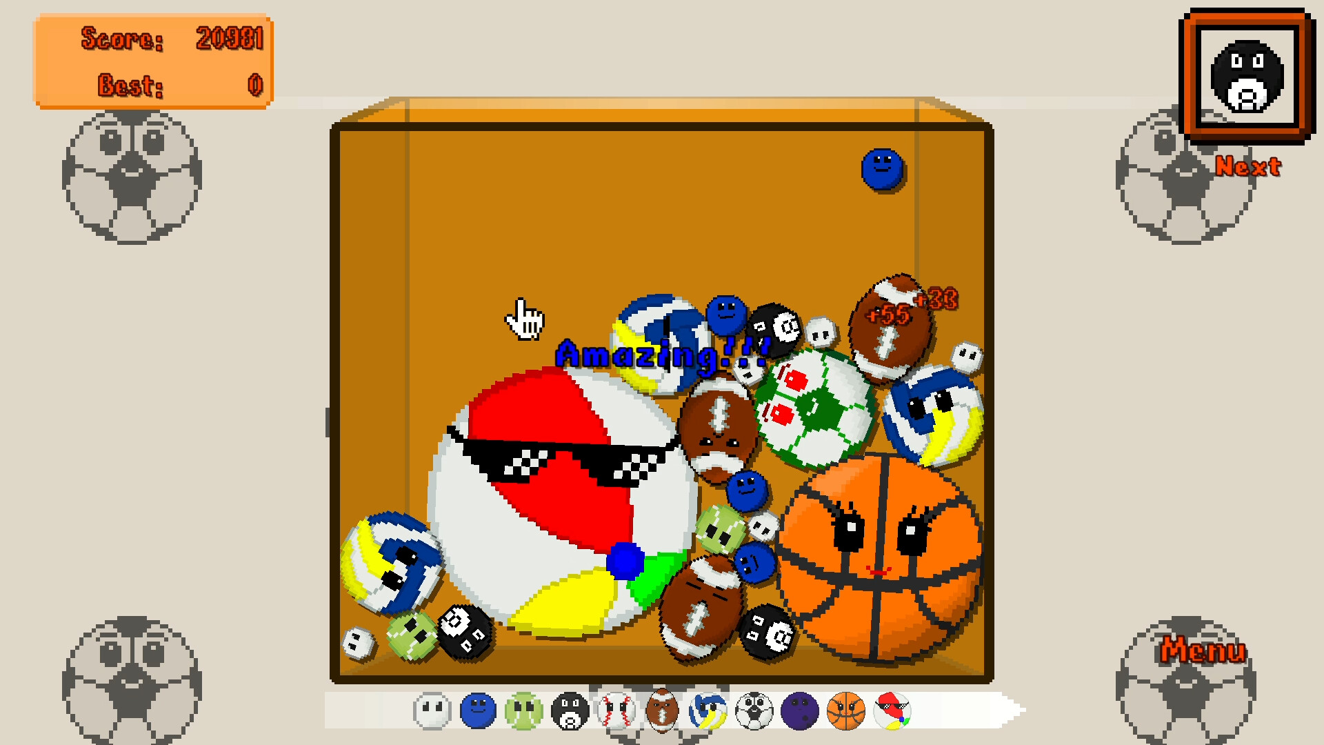 Super Pixel Merge Balls screenshot 4