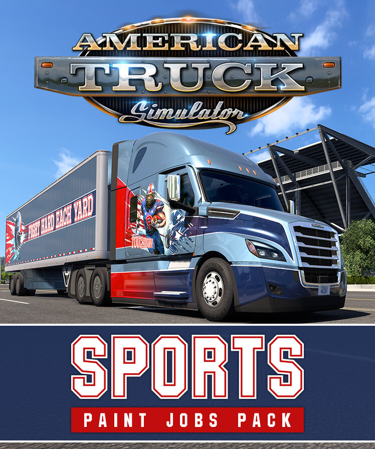 American Truck Simulator - Sports Paint Jobs Pack