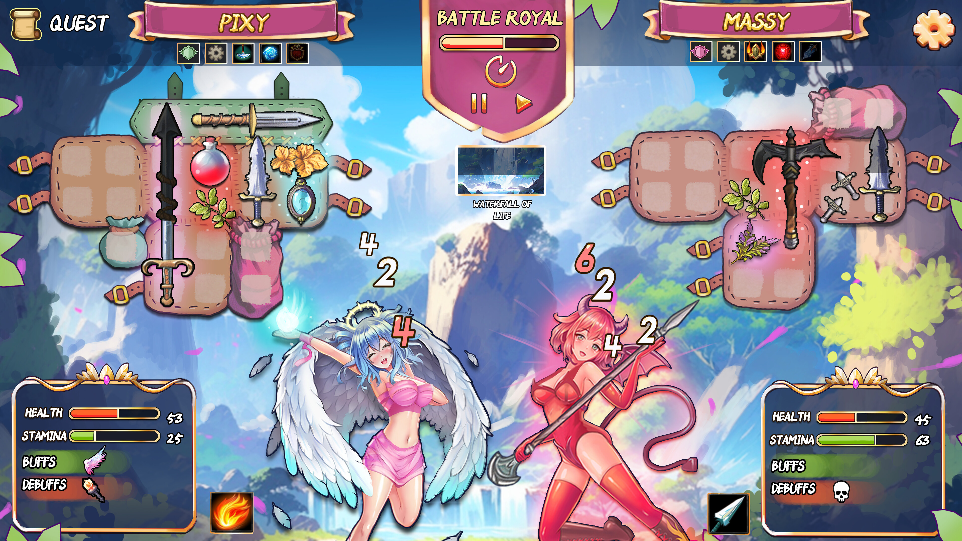 Backpack Quest: Battles And Adventures screenshot 4