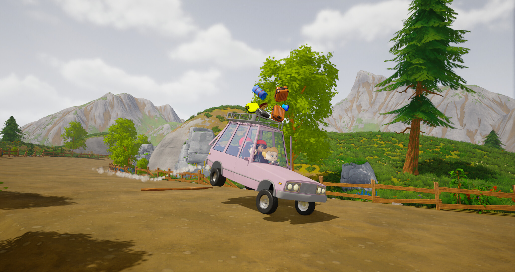 Pneumatic Panic trailer