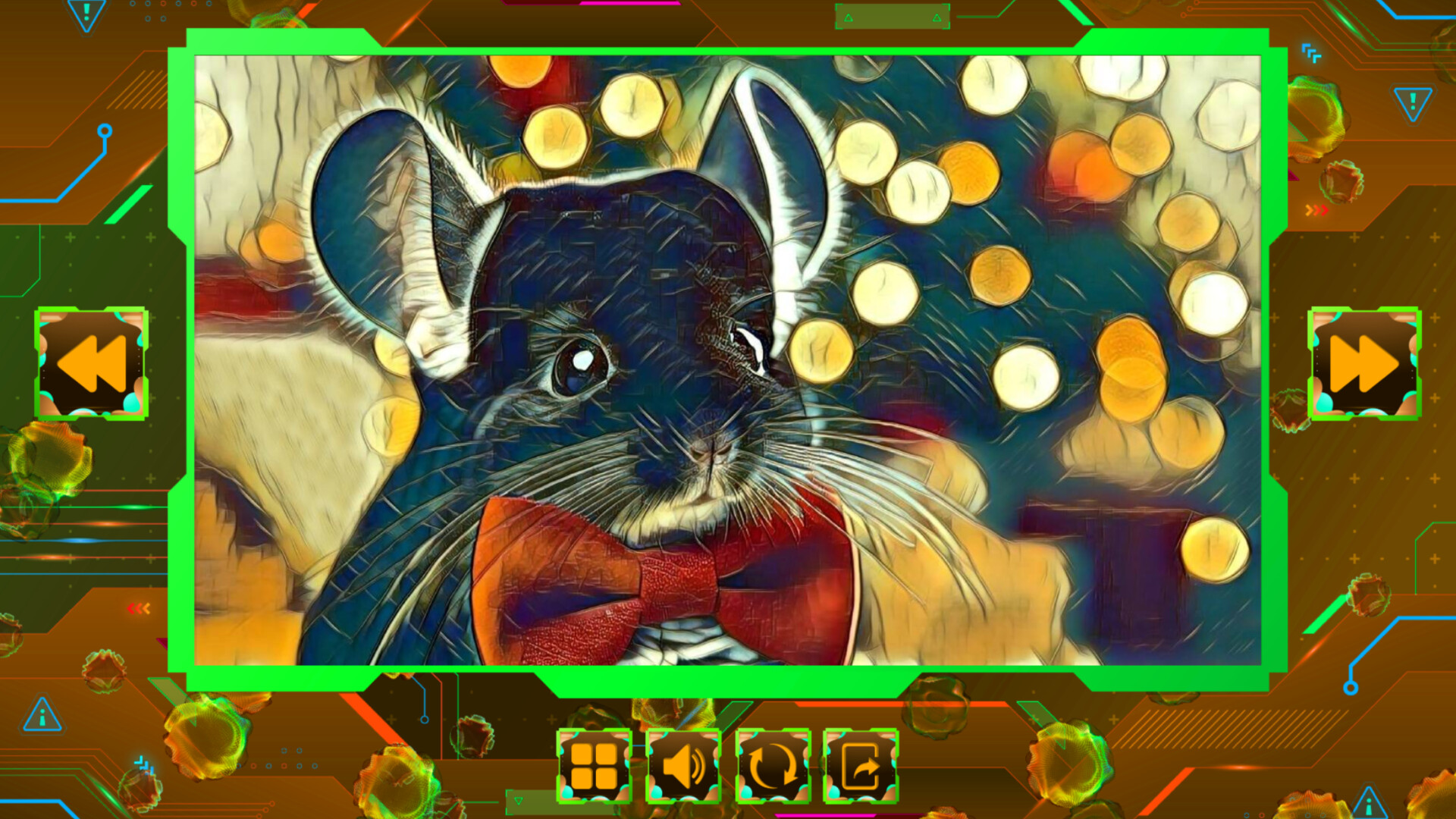 Twizzle Puzzle: Rodents screenshot 2