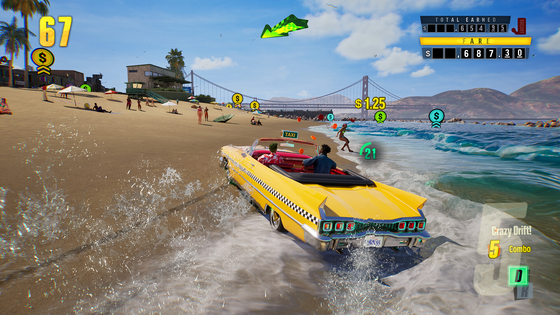 Crazy Taxi: World Tour screenshot 2