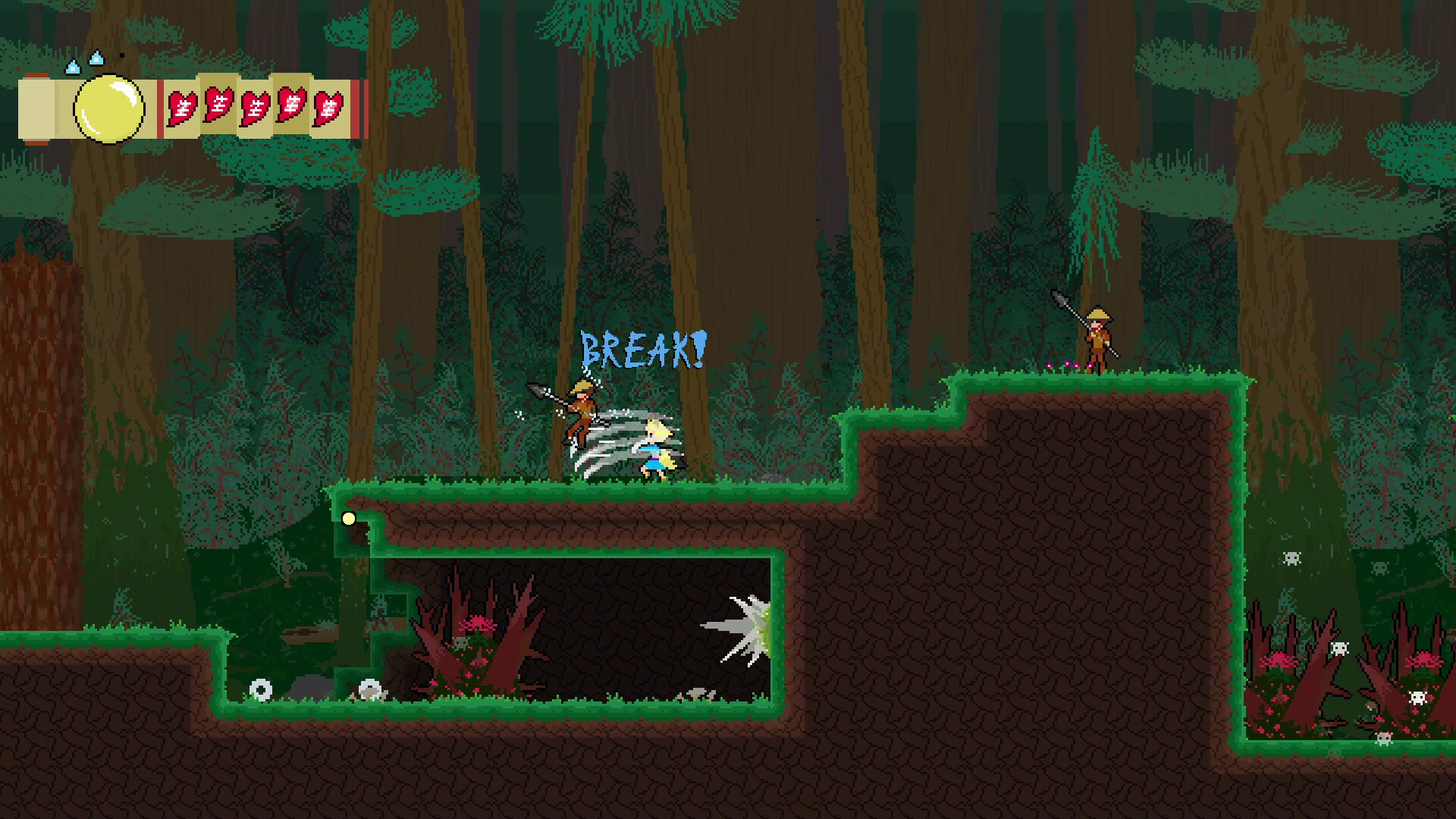 Mizuki and the Crimson Moon screenshot 2