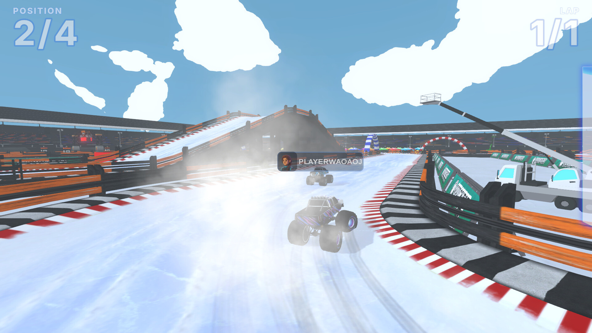 SuperTrucks Multiplayer Racing screenshot 2