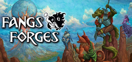 Cover art from Fangs & Forges