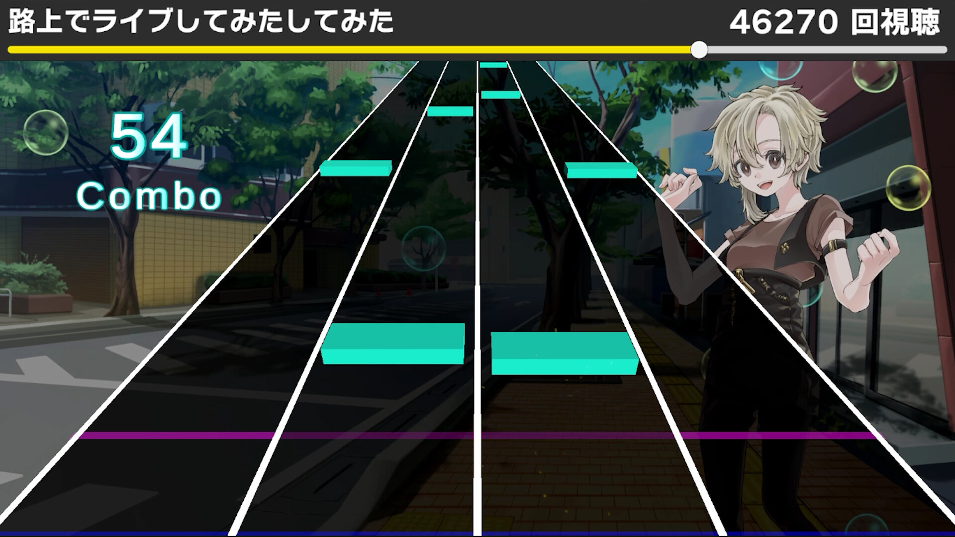 動画で聞くあの曲でリズムゲーム screenshot 3