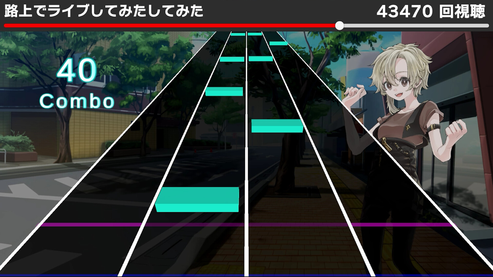 動画で聞くあの曲でリズムゲーム screenshot 5