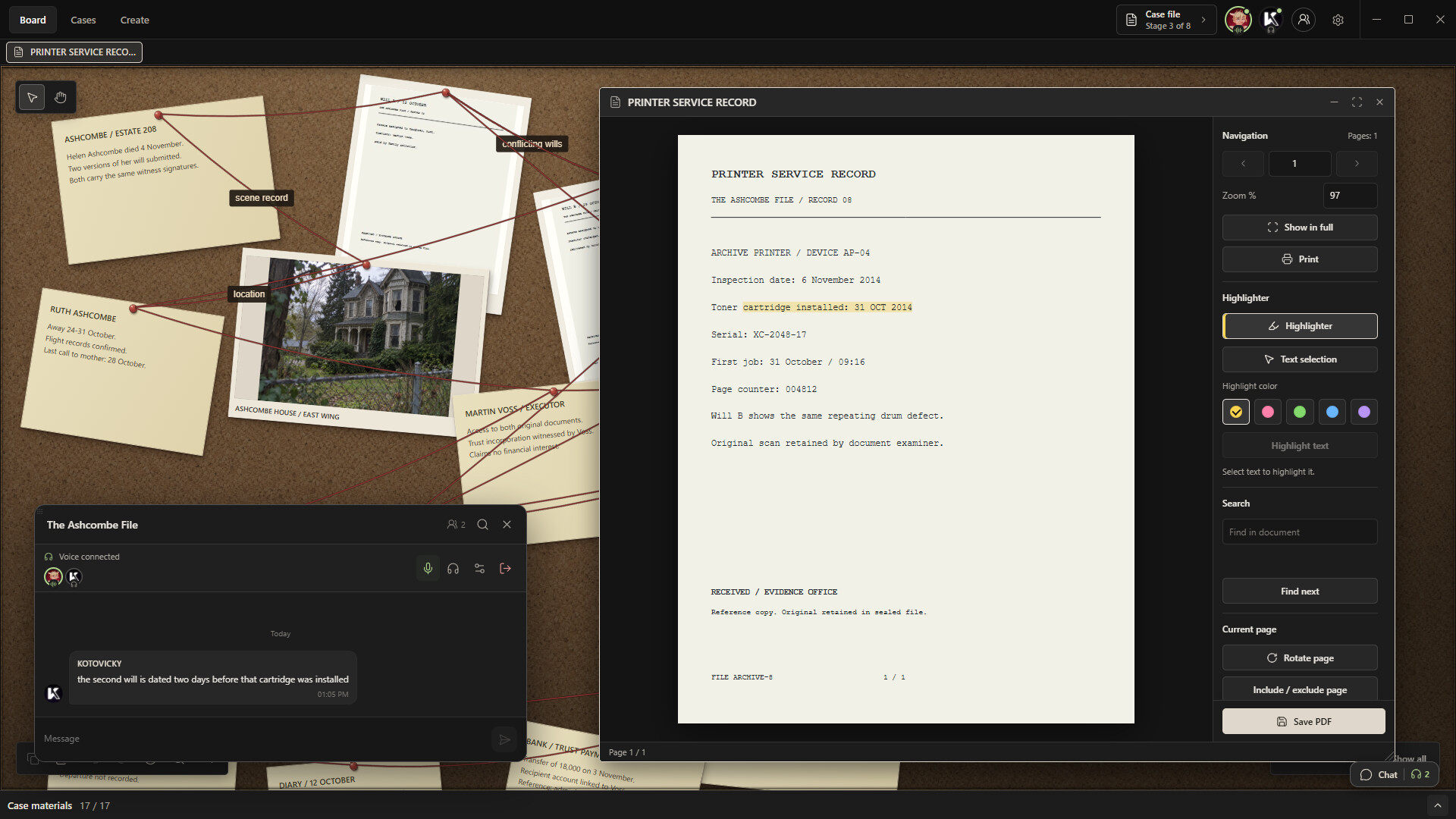 True Crime Engine screenshot 2